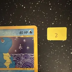 Squirtle 132/165 Expedition Base Set Common Regular Pokemon TCG English - Image 3