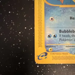 Squirtle 132/165 Expedition Base Set Common Regular Pokemon TCG English - Image 4