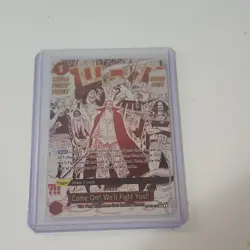 ONE PIECE TCG Come On!! We’ll Fight You!! OP09-020 Alt Art PRB-02 Red Hair Manga - Image 1