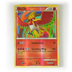 Pokemon - Ho-Oh - Reverse Holo - 9/95 - HS Call of Legends - Rare Card - LP - Image 1