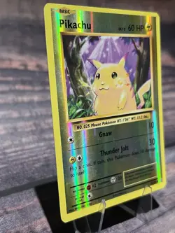 Pikachu 35/108 Evolutions Reverse Holo Pokemon Card - Image 2