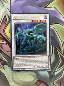 DANE-EN081 Muddy Mudragon Rare 1st Edition NM Yugioh Card - Image 1