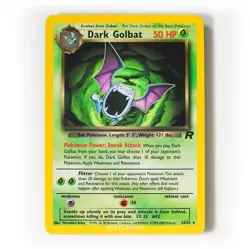 Pokemon - Dark Golbat - Non Holo - 24/82 - Team Rocket - Rare Card - Image 1