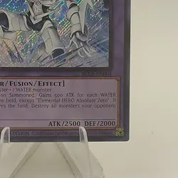 YU-GI-OH!-Trading Cards-1ST EDITION-ELEMENTAL HERO-SEALED-BLC1 EN004-SECRET RARE - Image 3