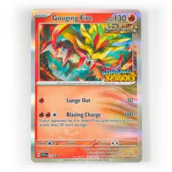 Pokemon - Gouging Fire - Stamped Holo - SVP151 - Black Star Promo Card - Image 1