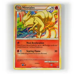 Pokemon - Ninetales - Non Holo - 20/95 - HS Unleashed - Rare Card - Image 1