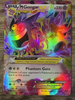 Phantom Forces M Gengar EX Holo Rare Pokemon Card 35/119 2014 TCG LP - Image 1