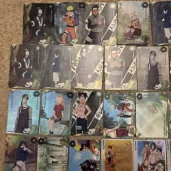 Kayou Naruto Series 1 Heaven Scroll - 55 Card Lot All Mint Condition R-UR-SR - Image 2