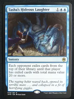 Tasha's Hideous Laughter - AFR - Mtg Card #5N6 - Image 1