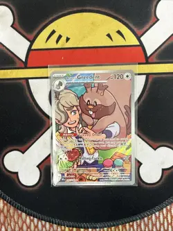 Arven's Greedent Holo Card 205/182 SV10 Pokemon TCG Destined Rivals - Image 3
