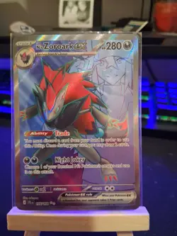 N's Zoroark ex 175/159 - Journey Together - Pokemon Card - Image 1