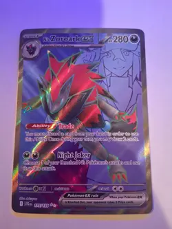 N's Zoroark ex 175/159 - Journey Together - Pokemon Card - Image 2