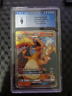 CGC 10 Charizard GX Battle Academy Holo Card #60 Charizard Stamped - Image 1