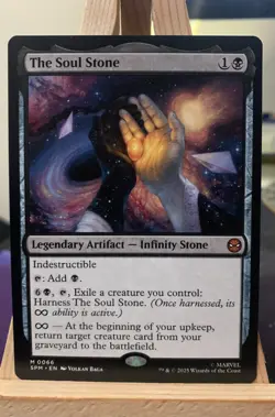 MTG - The Soul Stone - Marvel Spiderman - Mythic - Image 1