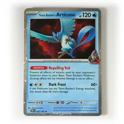 Pokemon - Team Rocket's Articuno - Cosmos Holo - 051/182 - SV Destined Rivals - Image 1