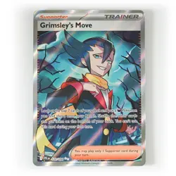 Pokemon - Grimsley's Move - 120/094 - ME Phantasmal Flames - Full Art Trainer - Image 1