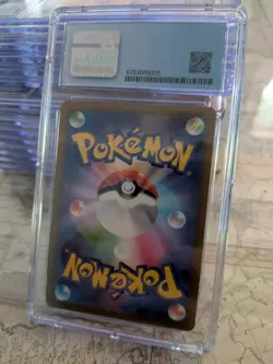 (POP 37) CGC 10 PERFECT Radiant Shiny Eevee 055/071 Pokemon GO Holo Japanese - Image 3