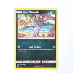 Alolan Meowth 118/214 Pokemon SM - Lost Thunder Common NM - Image 1