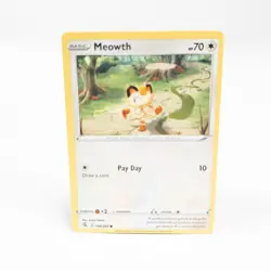 Meowth 199/264 Pokemon SWSH08: Fusion Strike Common NM - Image 1