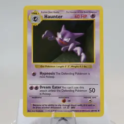 Pokemon TCG - Haunter 29/102 Base Set Uncommon Shadowless WOTC 1999 - EXC/NM - Image 2