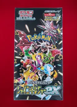 Japanese Shiny Treasure ex SV4a Booster Box Sealed Pokemon - Image 1