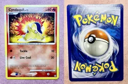 Cyndaquil | 79/123 | Mysterious Treasures | 2007 Pokemon Card Common | LP - Image 3