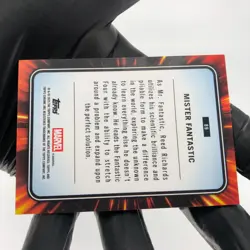 Marvel Card Mister Fantastic 89 Black Web /399 Topps Chrome 2025 [NM] - Image 4