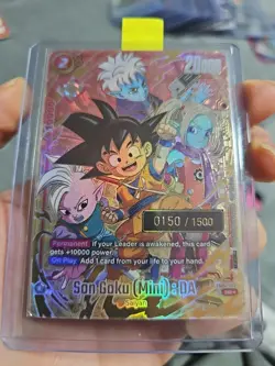 Son Goku (Mini) DA FB04-012 serial card 0150/1500 Dragon Ball Fusion World - Image 1