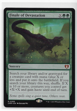 Finale of Devastation Commander Masters Regular (LP) #0289 - Image 1