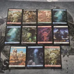 MTG Lorwyn Eclipse • Full Art Lands Lot ◇ 11 - Image 1
