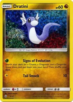 Moderately Played Dratini - 9/12 - McDonald's Promo 2018 Pokemon McDonald's Prom - Image 1
