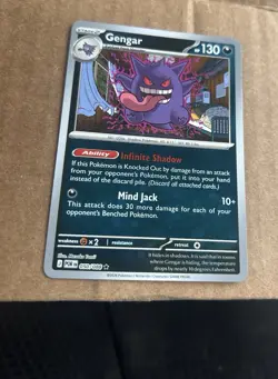 Gengar 050/088 NEW Reverse Holo | Mega Evolution Perfect Order - Image 4