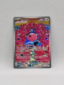 Flamigo Illustration Rare #227/193 Pokemon Sv02 Paldea Evolved 2023 - Image 1