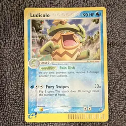 2004 Pokemon EX Hidden Legends Ludicolo Black Star Promo 020 - Holo Rare - NM+ - Image 1