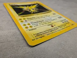 Pokemon Zapdos Holo Base Set 16/102 – WOTC Rare Unlimited LP Light Play Cond - Image 5
