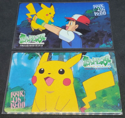 Pikachu Ash TV Studio Show RARE Telephone Promo Japanese Pokemon Phone Card Used - Image 1