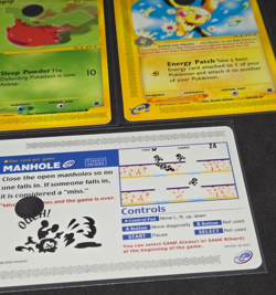 Pichu Hoppip Manhole Holepunch Glossy E3 Set Promos 2002 English Pokemon Card MP - Image 4