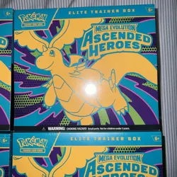Pokemon Mega Evolution Ascended Heroes Elite Trainer Box ETB Lot Of 4 Sealed NM - Image 2