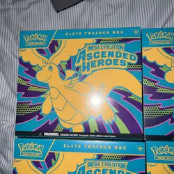 Pokemon Mega Evolution Ascended Heroes Elite Trainer Box ETB Lot Of 4 Sealed NM - Image 5
