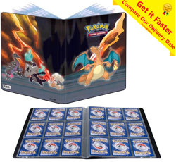 Scorching Summit Charizard ULTRA PRO Pokemon 9 Pocket A4 Portfolio Holds 180 - Image 1