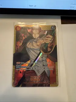One Piece Card Game PRB-01 The Best - Shanks OP01-120 ENG Alt Art - Image 1