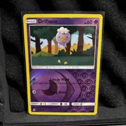 Pokemon TCG Drifloon Reverse Holo Sm-Ultra Prism 51/156 Common The Pokemon Comp… - Image 1