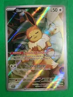 Pokemon TCG Scarlet & Violet Black Star Promo Eevee #173 - Image 1