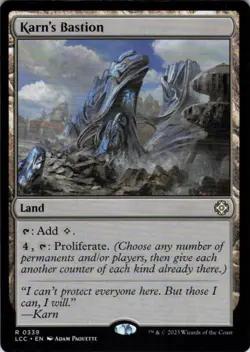 Karn's Bastion - Commander: The Lost Caverns of Ixalan - 339 - NM - Image 1