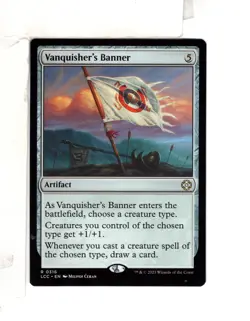 MTG SkeenAB Vanquisher's Banner from LCC. NM. - Image 1