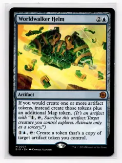 Worldwalker Helm Outlaws of Thunder Junction The Big Score NM MTG - Image 1