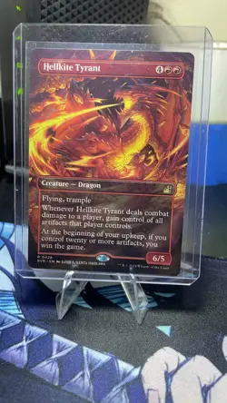 Hellkite Tyrant (Anime Borderless) Ravnica Remastered Regular - Image 1