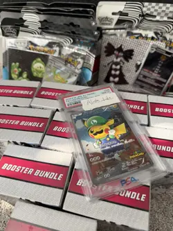 Pokemon TCG White Flare Booster Bundle + Tech Sticker + Black Bolt Blister Pack - Image 1