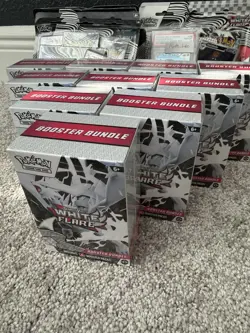 Pokemon TCG White Flare Booster Bundle + Tech Sticker + Black Bolt Blister Pack - Image 3