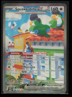 Squawkabilly ex 264/193 Pokemon Paldea Evolved Special Illustration Rare NM - Image 1